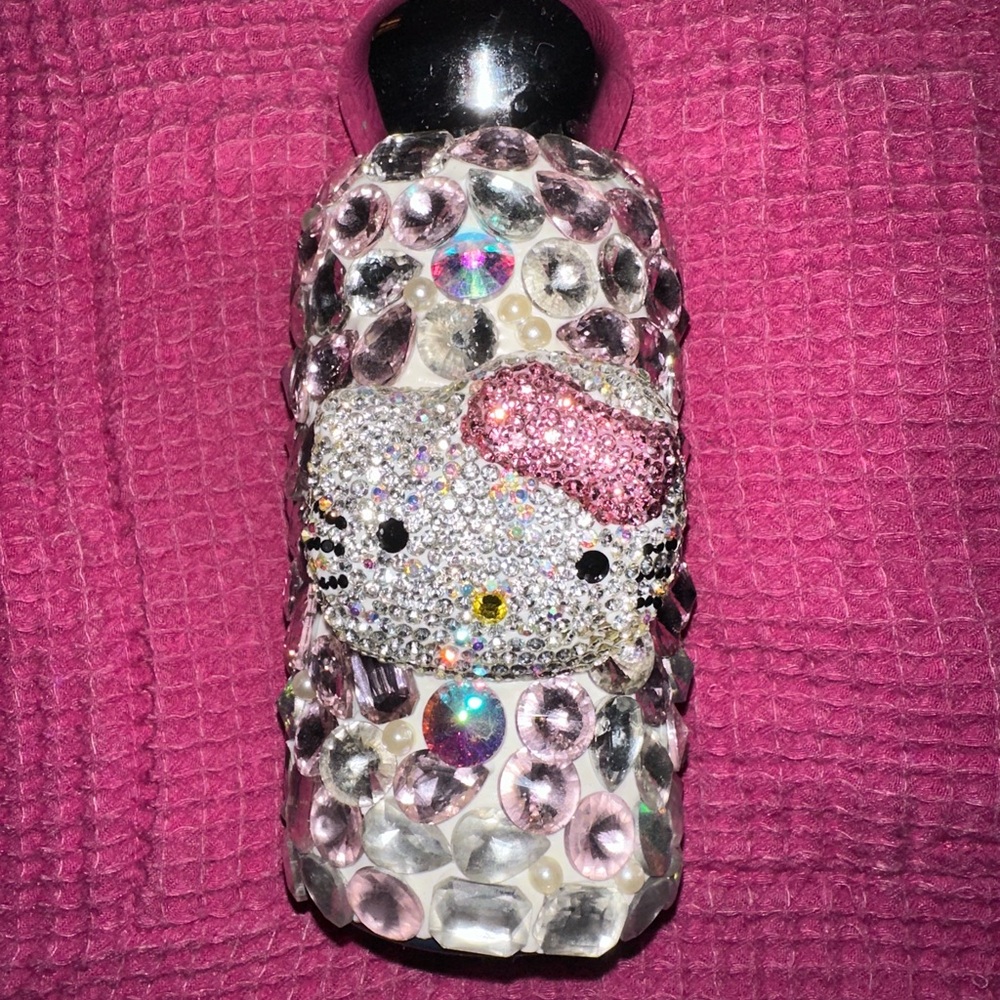 Hello Kitty Rhinestone Water Bottle
